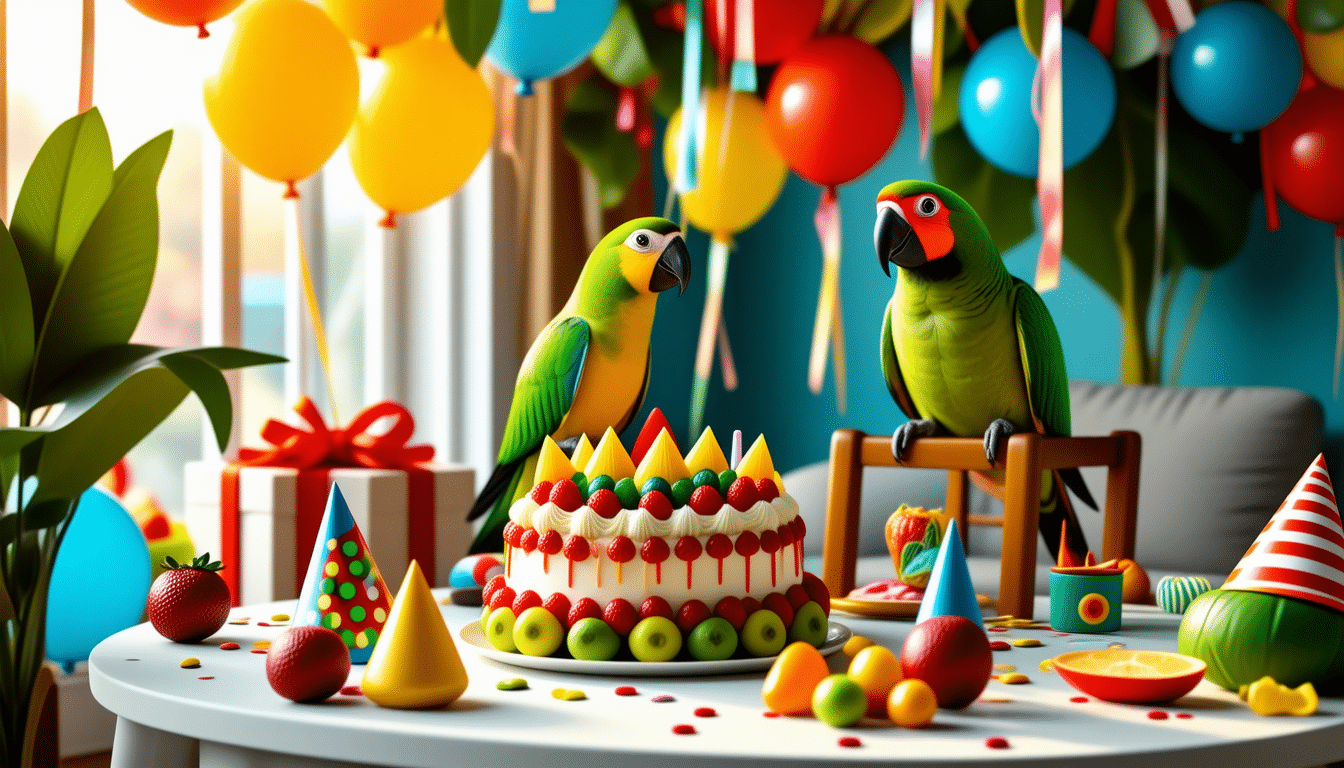 découvrez comment organiser un anniversaire surprise original pour votre perroquet discret : astuces, idées de décoration, friandises adaptées et conseils pour passer un moment inoubliable avec votre compagnon à plumes !