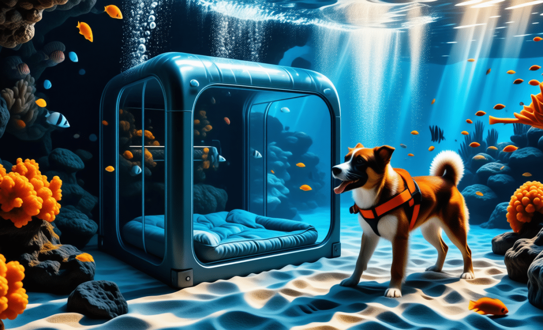 Conseils pour installer une niche chauffée sous-marine pour chien plongeur