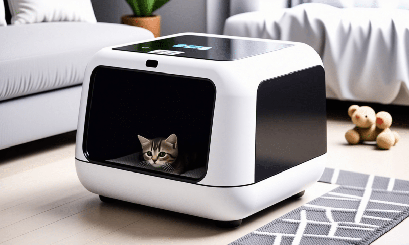 Adapter une litière connectée pour un animal invisible